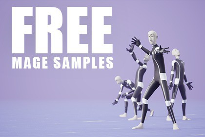 Mage Bundle Samples - Free Motion Capture