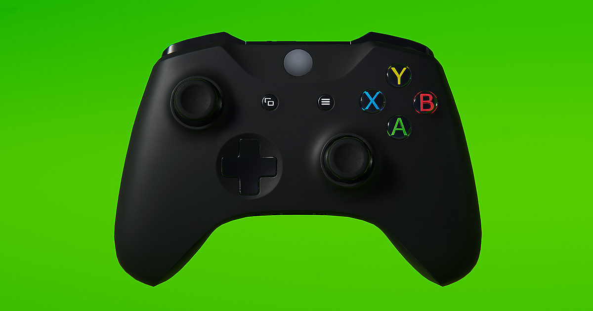 Xbox Controller Unity Rigged Controller XBO | 3D Electronics | Unity Asset Store
