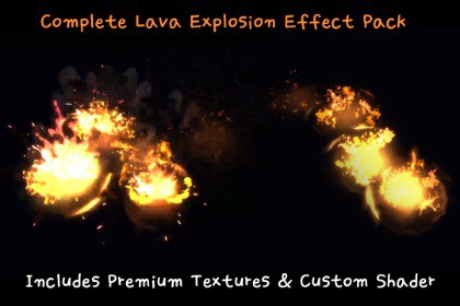 Lava_Explosion – High-Quality Lava Explosion VFX & Master Shader for URP