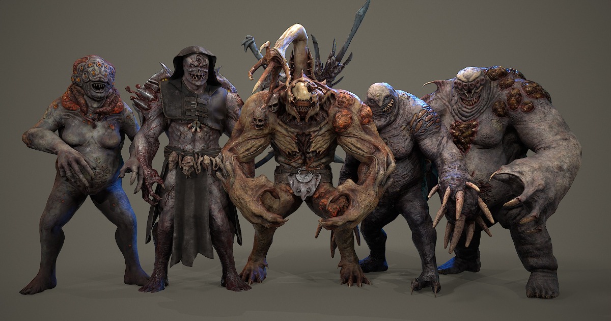 Mutant Monster Pack 2 | 3D Characters | Unity Asset Store
