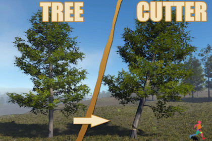 Tree Cutter & Log Prefab Generator