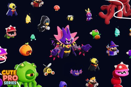Monsters Ultimate Pack 11 Cute Pro Series