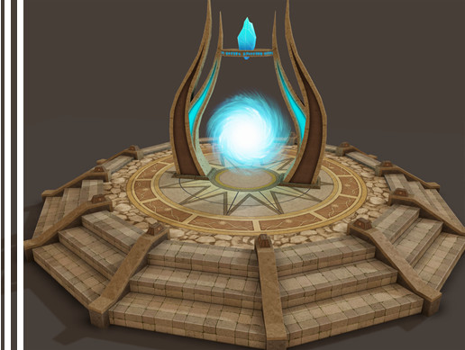 Fantasy Teleporter | 3D Props | Unity Asset Store