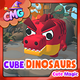 Cute Magic – Cube Dinosaurs Pack 4