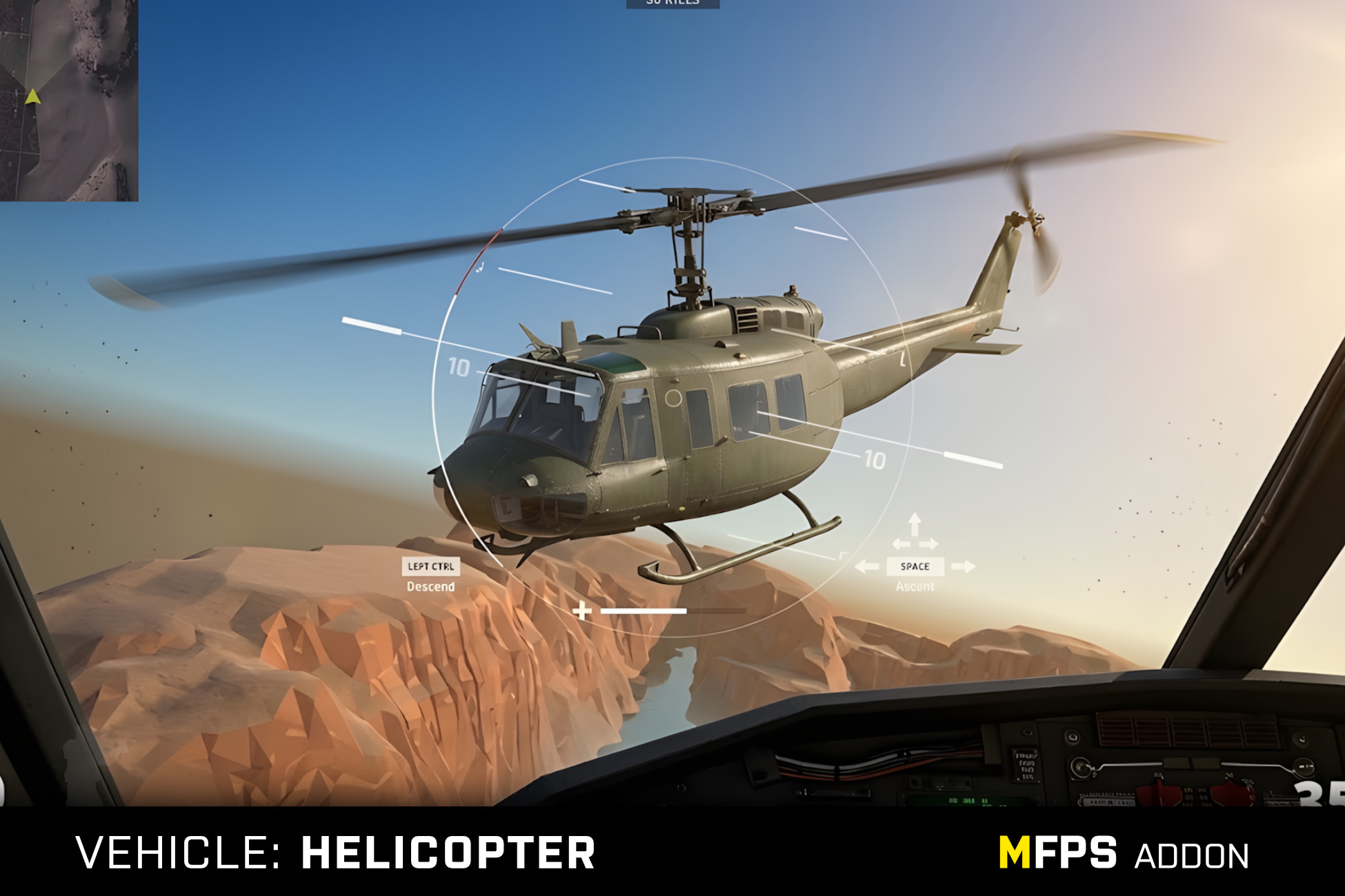 Vehicle: Helicopter - MFPS Addon, image 1
