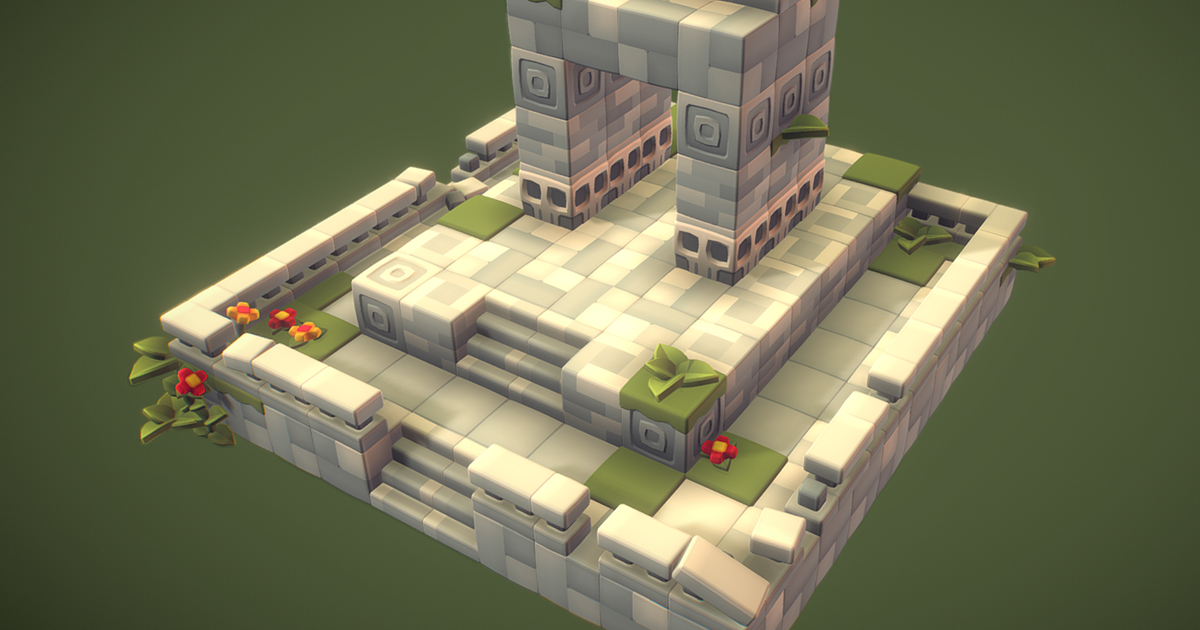 Cube World Stone Blocks - Proto Series | 3D Environments | Unity Asset ...