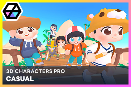 3D Characters Pro - Casual