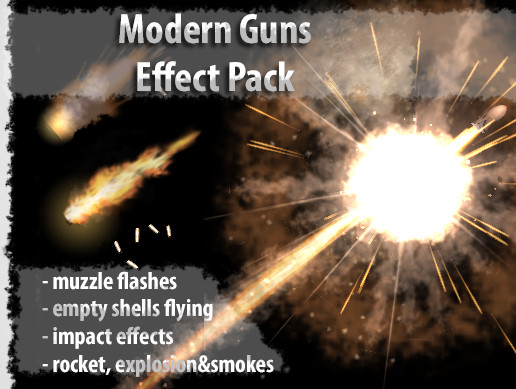 Gun Fire Effects Unity Modern Gun Effect Pack | VFX Particles | Unity Asset Store
