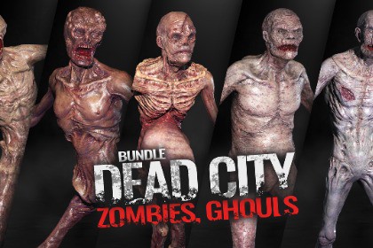 DEAD CITY Zombies, Ghouls BUNDLE