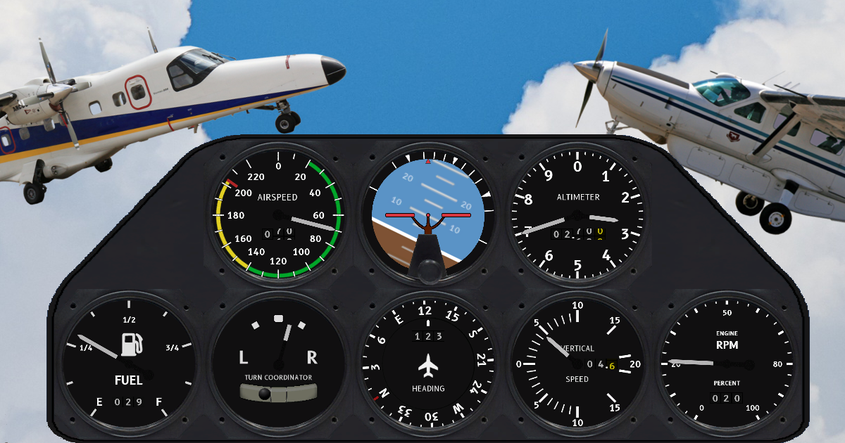 Analogical Flight Instruments - GUI & Code | GUI Tools | Unity Asset Store