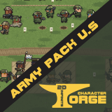 2D Infinite Character Forge - Army Pack U.S