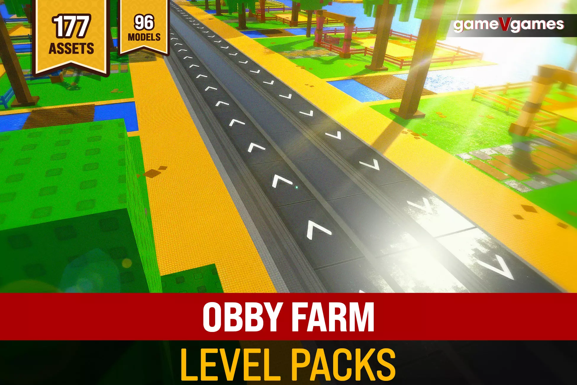 Build a Obby Farm Level Pack