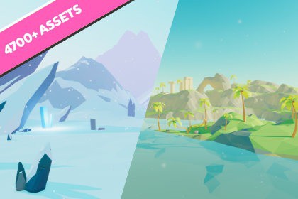 Low Poly Nature Bundle