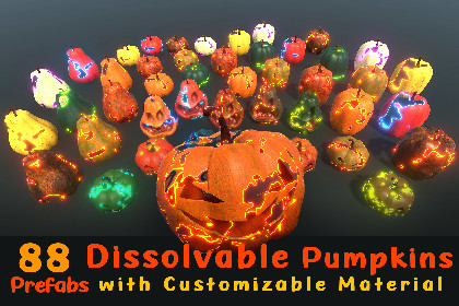 Dissolvable Pumpkins (Halloween Pack)