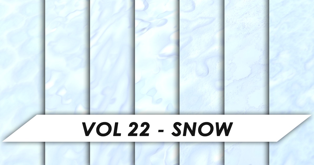 Hand Painted Textures - Vol 22 - Snow | 2D Textures & Materials | Unity ...
