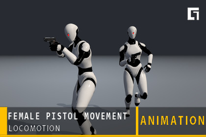 Female Pistol Animation