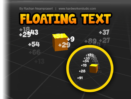Floating Text | VFX Particles | Unity Asset Store