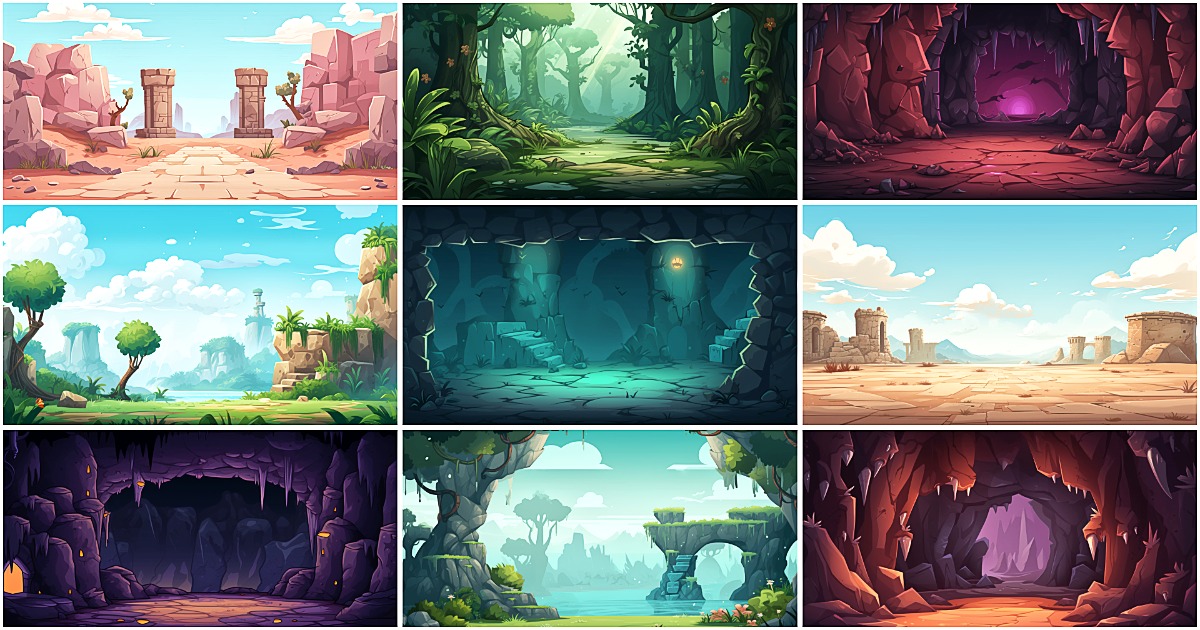 Simple Background Unity BACKGROUND - Simple Ancient 1 | 2D Environments | Unity Asset Store