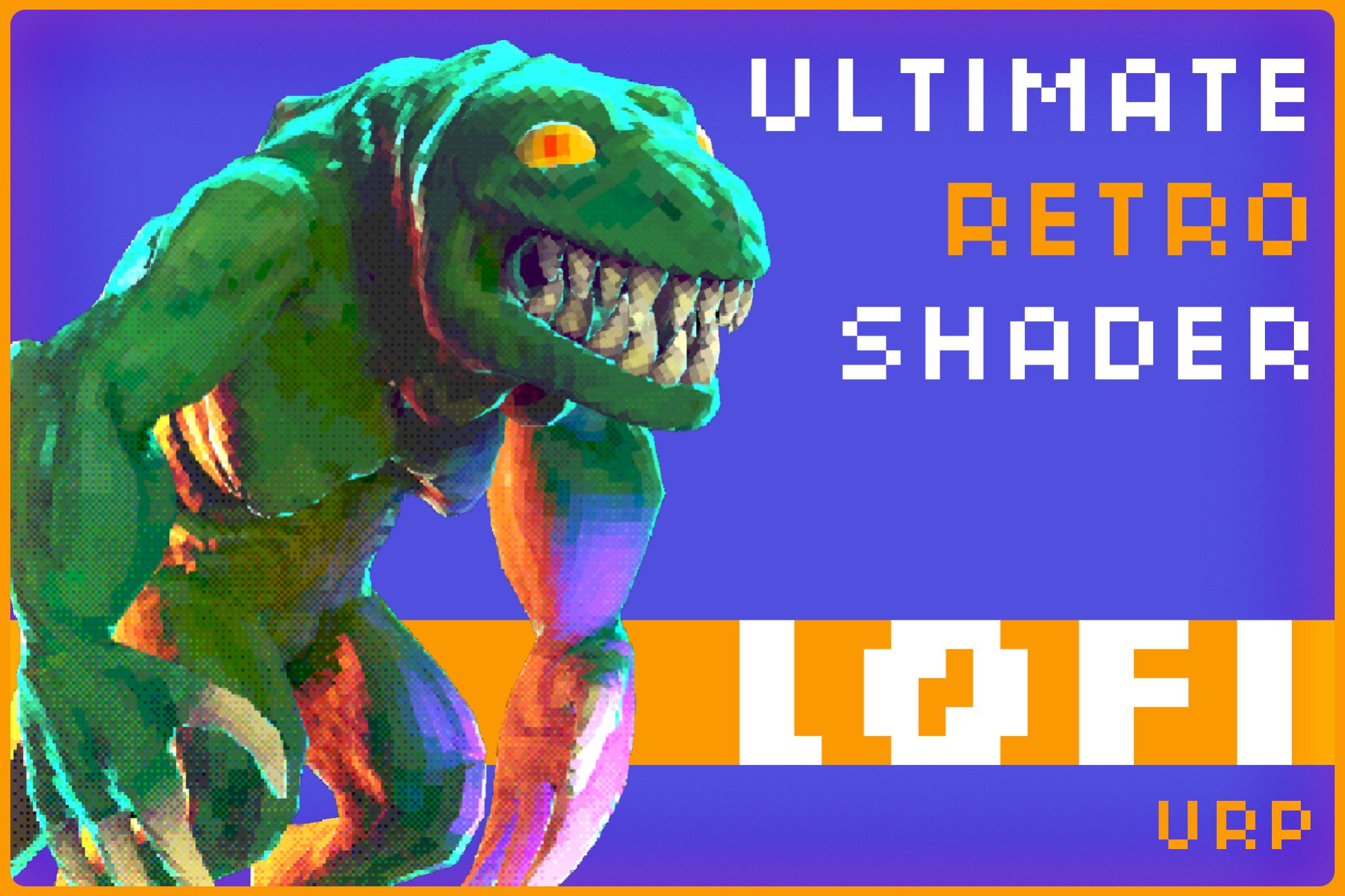 LOFI: Retro Shader for URP | VFX Shaders | Unity Asset Store