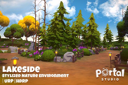 Lakeside–Stylized Nature Environment