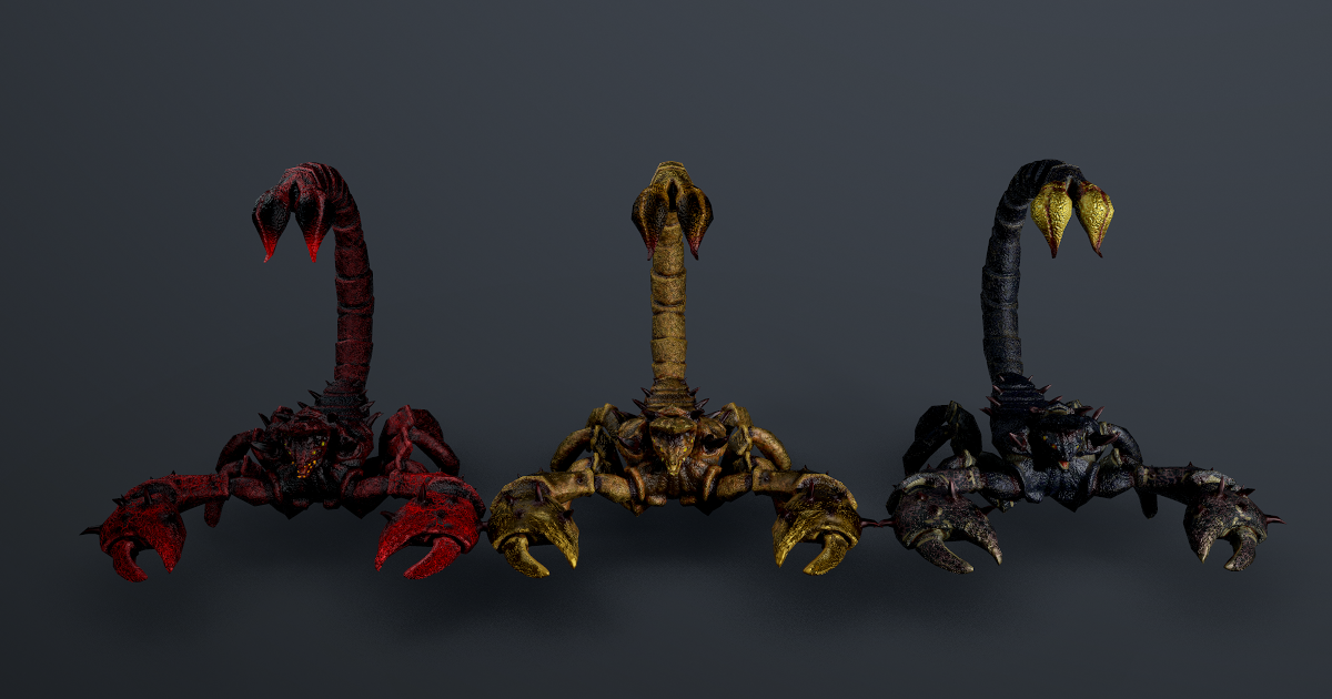 Scorpion King | 3D Creatures | Unity Asset Store