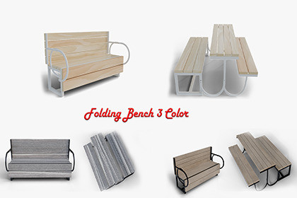 2 in 1 Folding Bench and Picnic Table