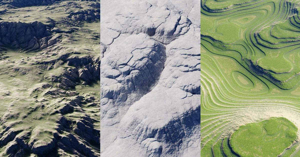 StampIT! Collection - Volume 10 | Terrain | Unity Asset Store