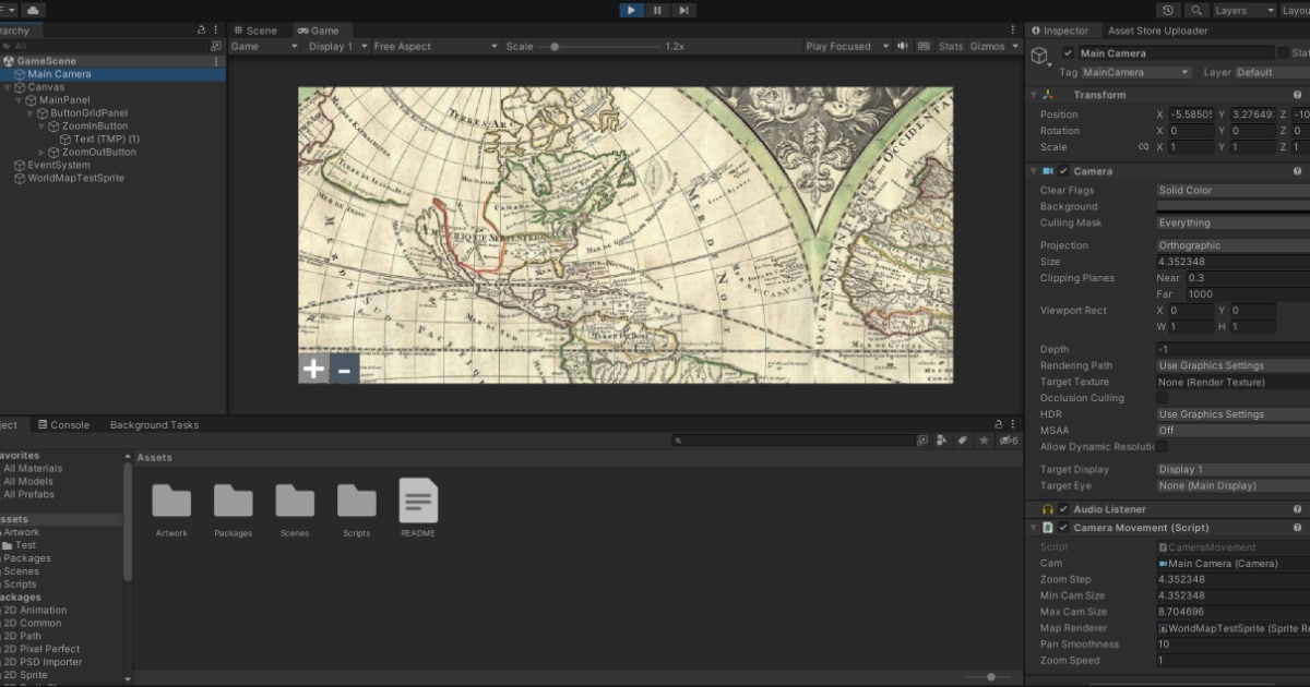 Map Controller for Unity | GUI Tools | Unity Asset Store