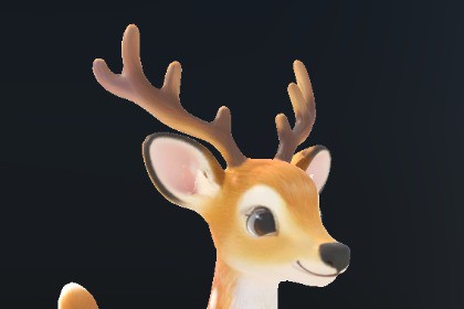 Stylized Deer animation