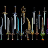 Stylized Sword - PBR Textures