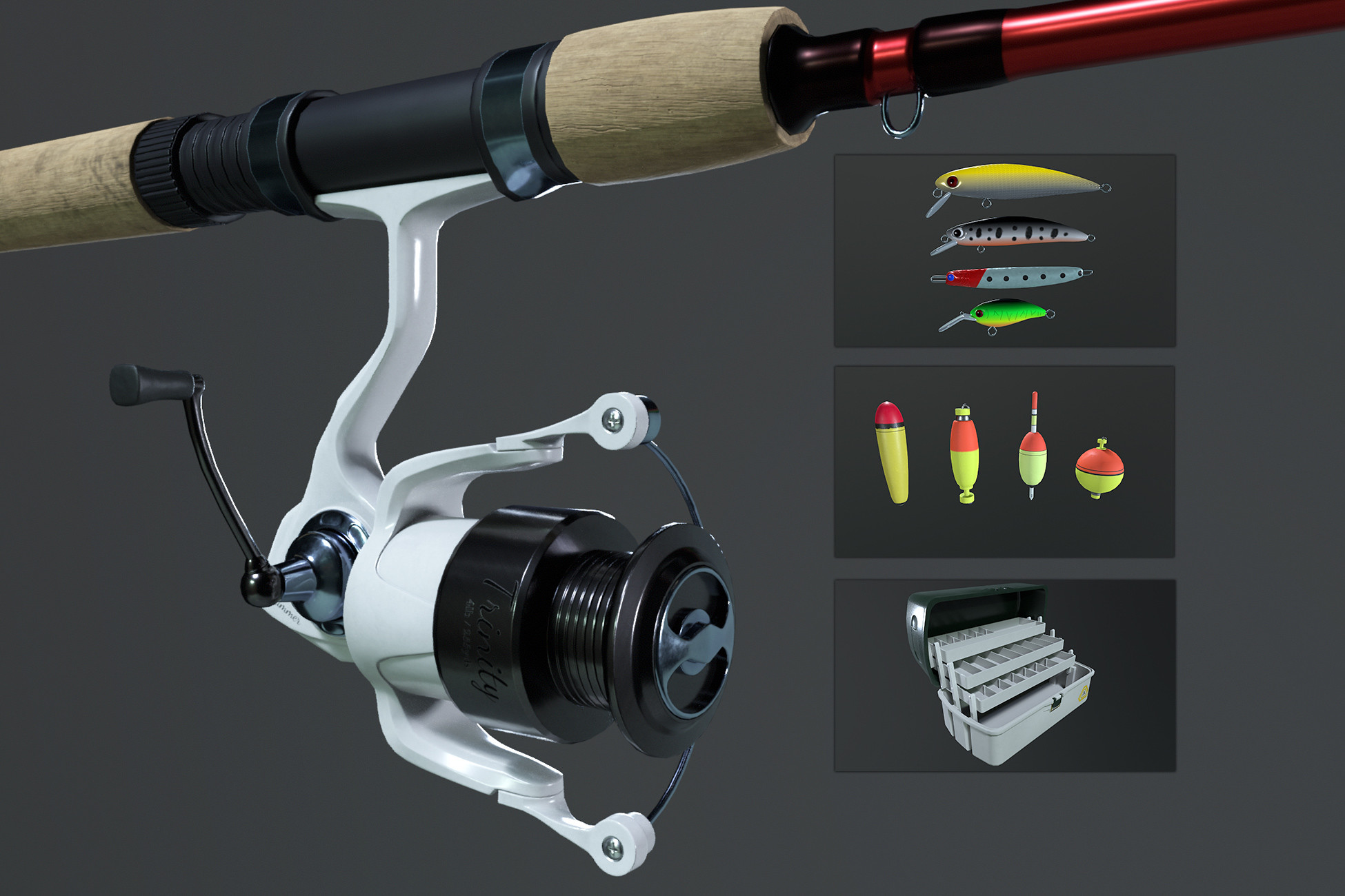 Fishing Mega Pack | 3D Tools | Unity Asset Store