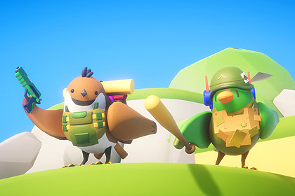 Tiny Bird Duo PBR Polyart