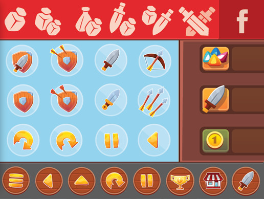 Ultimate Game UI | 2D Icons | Unity Asset Store