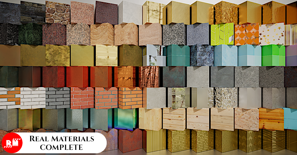 Real Materials Complete | 2D Textures & Materials | Unity Asset Store