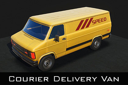 Courier Delivery Van