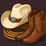 Ranch Farm Country Western Supplies Rural Life Icons Pack