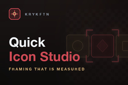 Quick Icon Studio