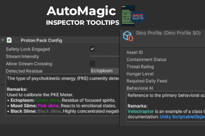 AutoMagic Inspector Tooltips