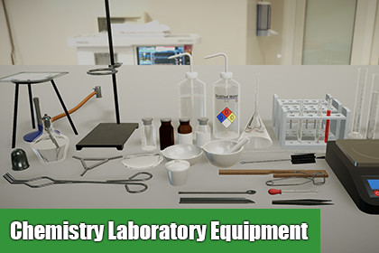 Chemistry Laboratory Equipment And Glassware