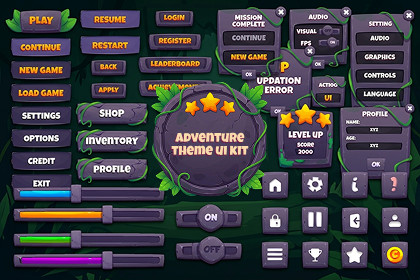 Adventure UI Kit