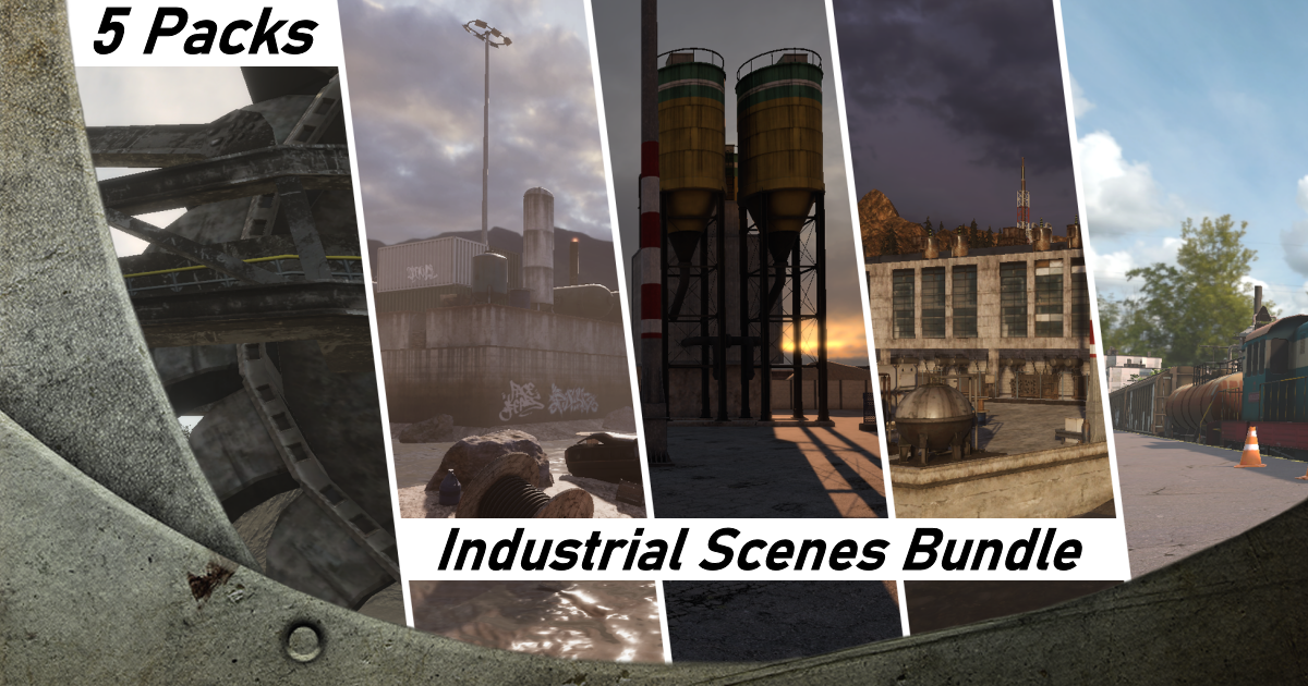 Industrial Scenes (Environment) Bundle | 3D Environments | Unity Asset ...