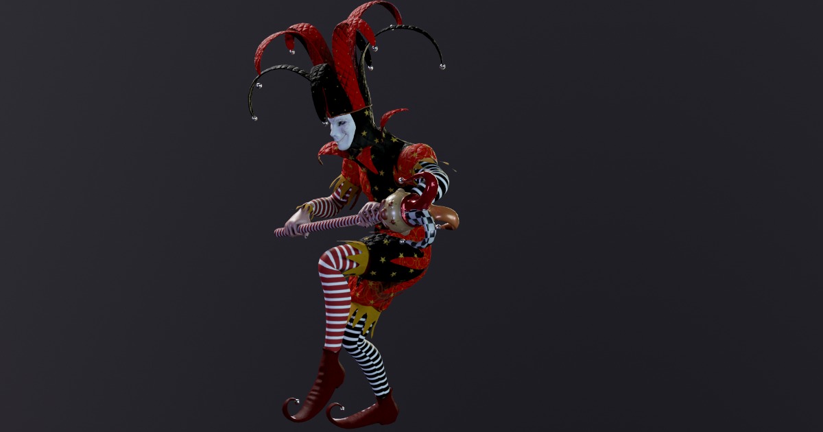 jester man | 캐릭터 | Unity Asset Store