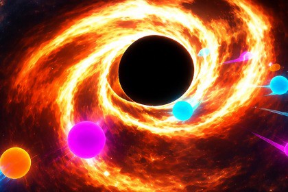 Black Hole Gravitational Effect