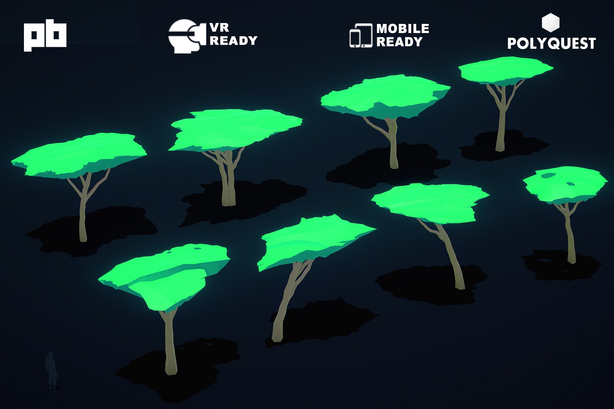 Stylized Jungle Trees | 3D Trees | Unity Asset Store