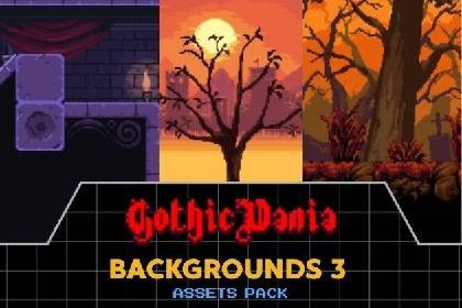Gothicvania Backgrounds 3
