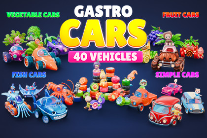 GASTRO: Modular Cars Collection Pack