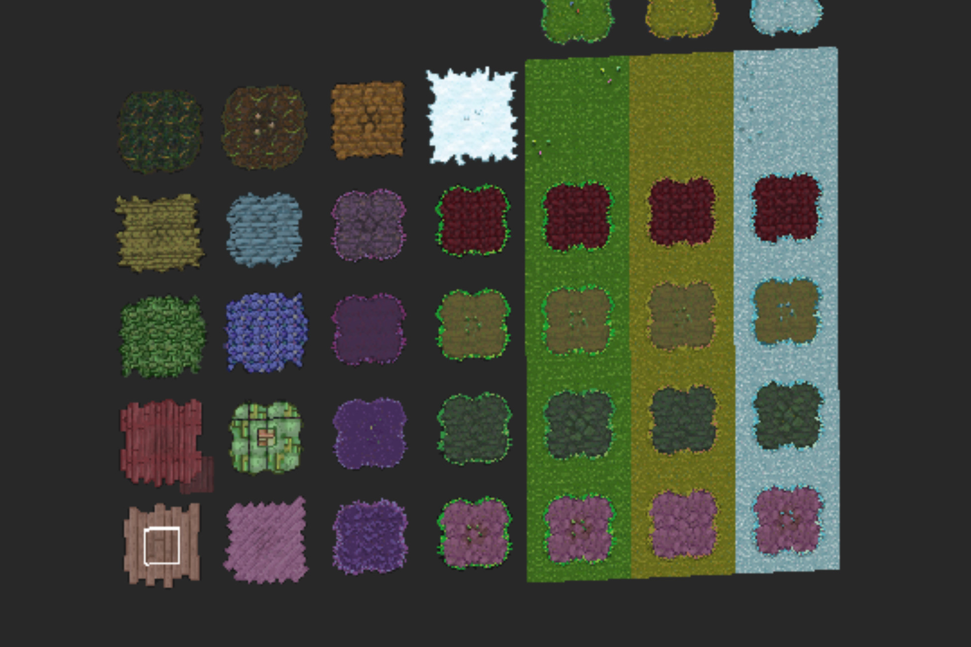 2D Ground Tiles - Rule Tiles V3 | 2D 텍스처 및 소재 | Unity Asset Store