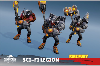 Sci-Fi Legion - Fire Fury