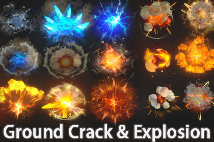 Game VFX - Ground Crack & Explosion