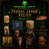 Feudal Japan Relics — Samurai & Edo Props